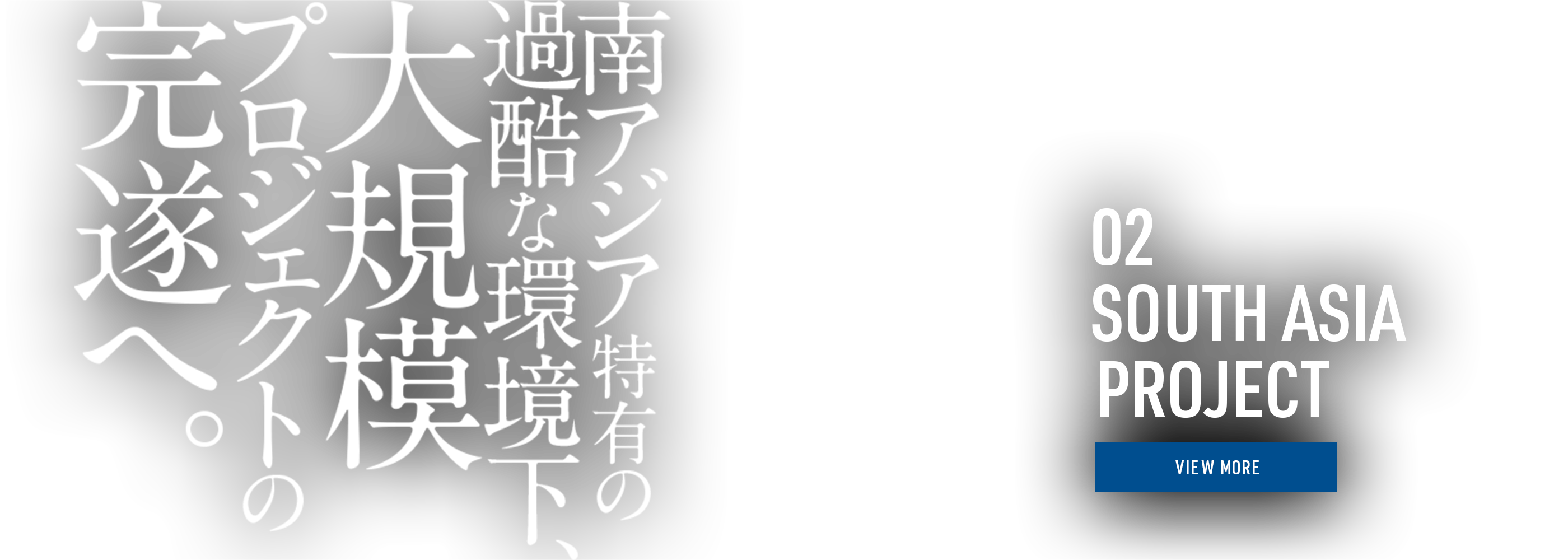 南アジア特有の過酷な環境下、大規模プロジェクトの完遂へ。